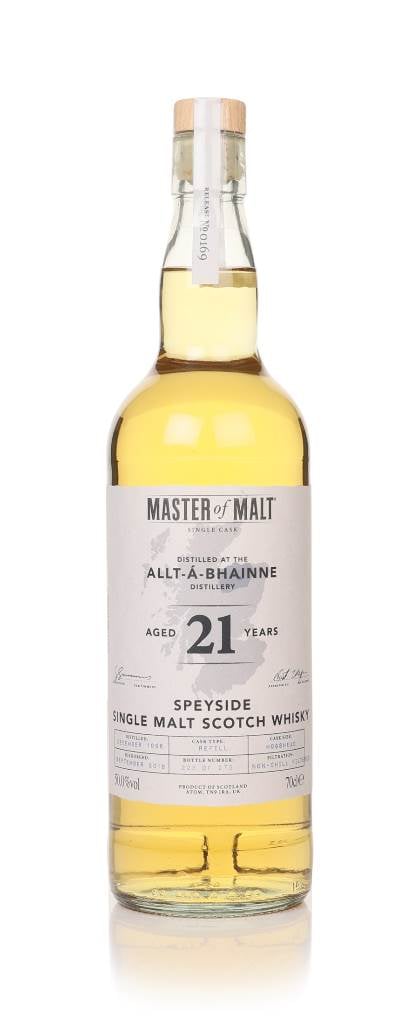 Allt-á-Bhainne 21 Year Old 1996 Single Cask (Master of Malt) product image