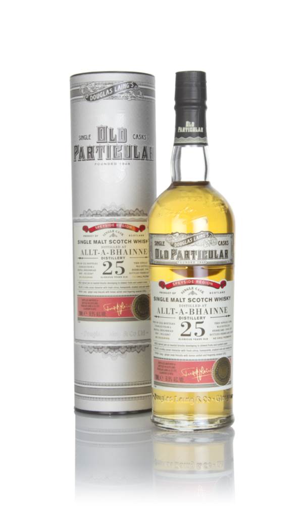 Allt-á-Bhainne 25 Year Old 1993 (cask 12267) - Old Particular (Douglas Laing) product image