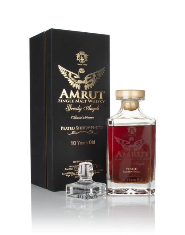 Amrut 10 Year Old Greedy Angels Peated Sherry Cask product image