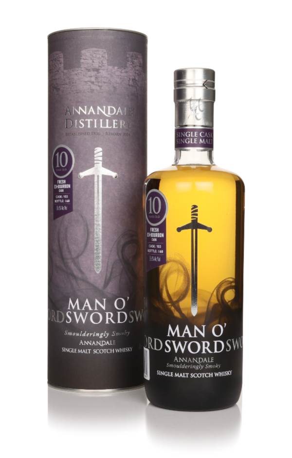 Annandale Man O’Sword 10 Year Old 2014 - Bourbon Cask (cask 103) product image