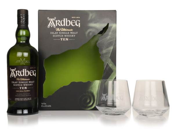 Ardbeg 10 Year Old Gift Set with 2x Glasses product image