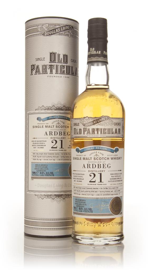 Ardbeg 21 Year Old 1992 (cask 10065) - Old Particular (Douglas Laing) product image