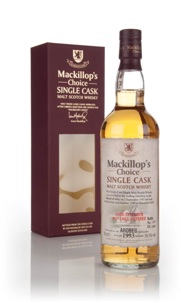 Ardbeg 21 Years Old 1993 (cask 1289) - Mackillop's Choice product image