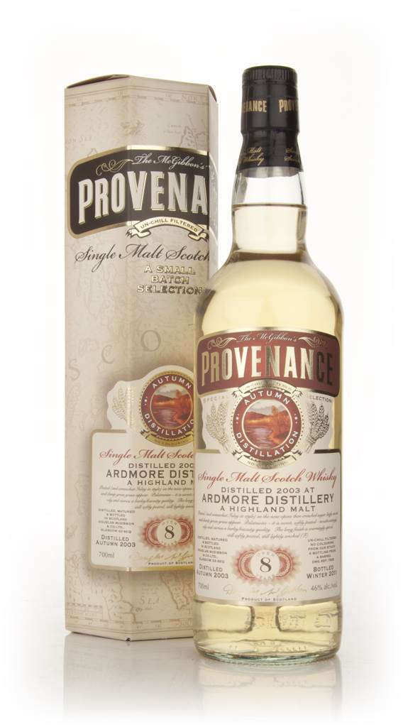 Ardmore 8 Year Old 2003 - Provenance (Douglas Laing) product image