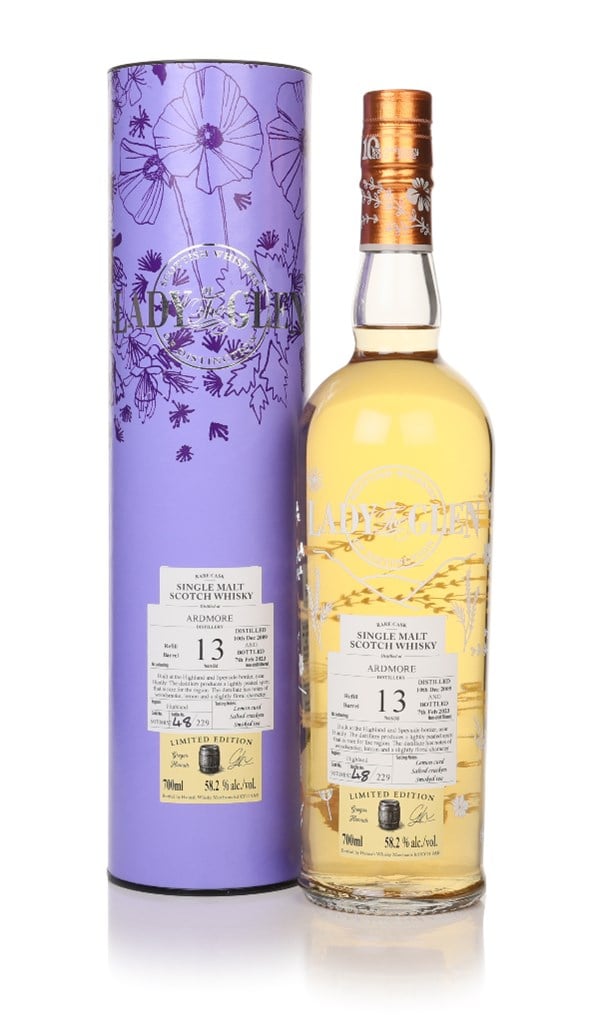 Ardmore 13 Year Old 2009 (cask 90708852) - Lady of the Glen (Hannah Whisky Merchants)
