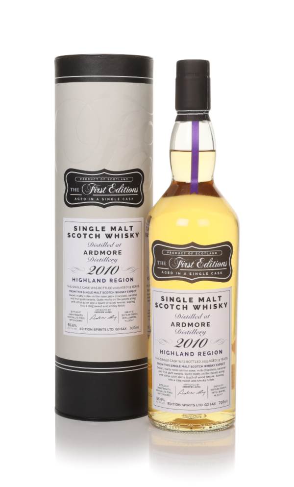 Ardmore 13 Year Old 2010 (cask 20747) - The First Editions (Hunter Laing) product image