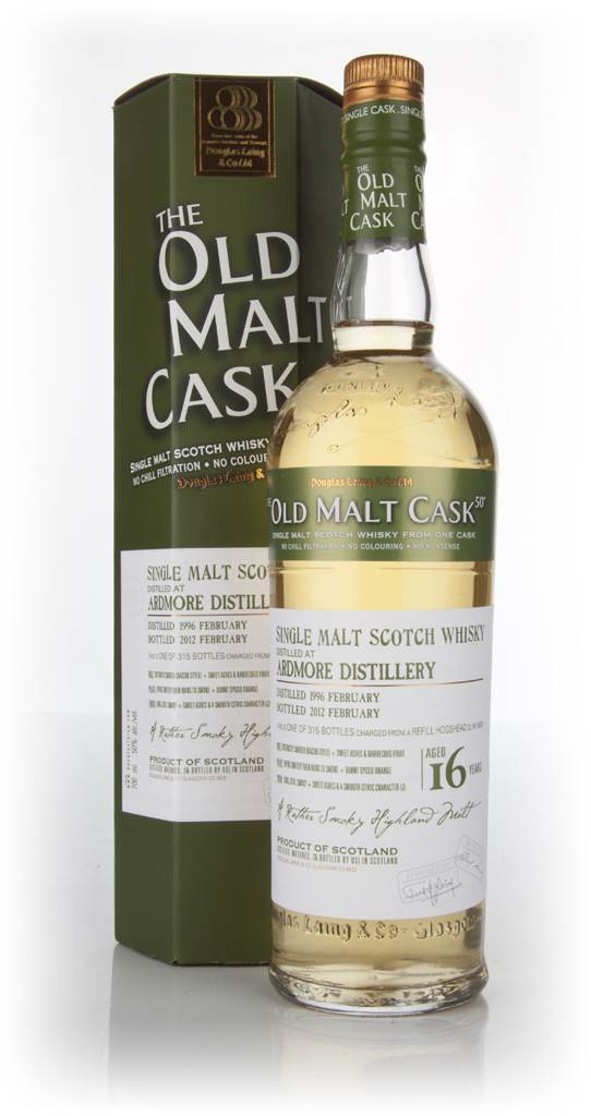 Ardmore 16 Year Old 1996 Cask 8020 - Old Malt Cask (Douglas Laing) product image