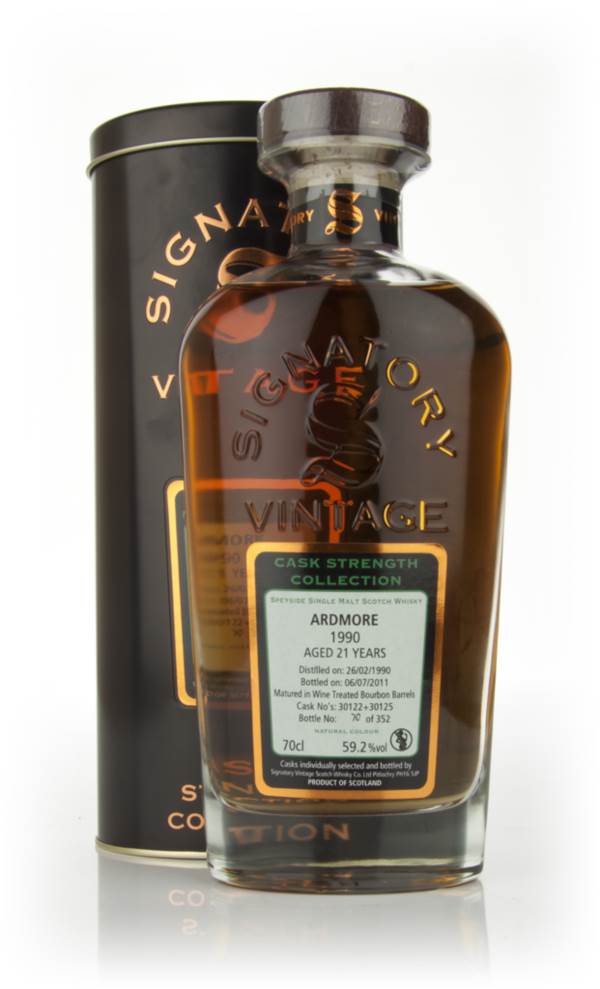 Ardmore 21 Year Old 1990 - Cask Strength Collection (Signatory) product image