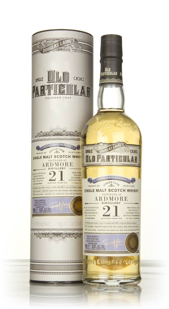 Ardmore 21 Year Old 1996 (cask 12196) - Old Particular (Douglas Laing) product image
