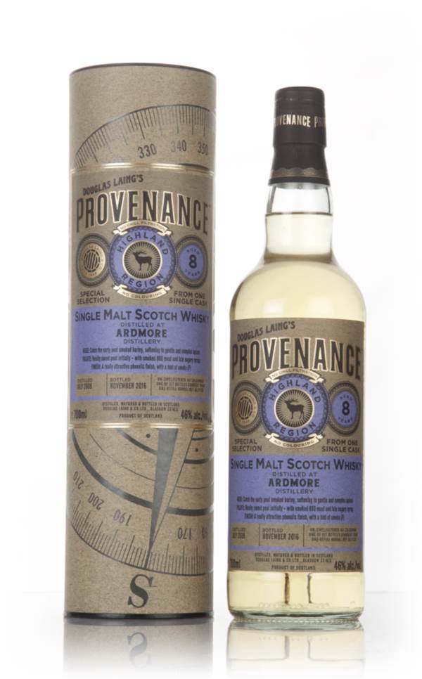 Ardmore 8 Year Old 2008 (cask 11536) - Provenance (Douglas Laing) product image