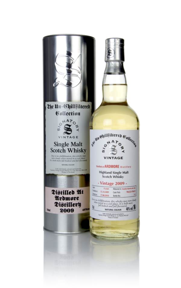 Ardmore 8 Year Old 2009 (casks 706322 & 706323) - Un-Chillfiltered Collection (Signatory) product image