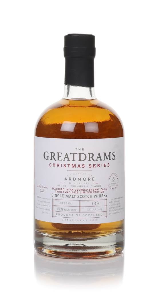 Ardmore 8 Year Old 2014 (cask GD-ARD-14) - Christmas Series (GreatDrams) product image