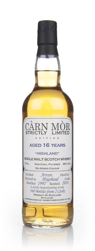 Arran 16 Year Old 1997 - Strictly Limited (Càrn Mòr) product image