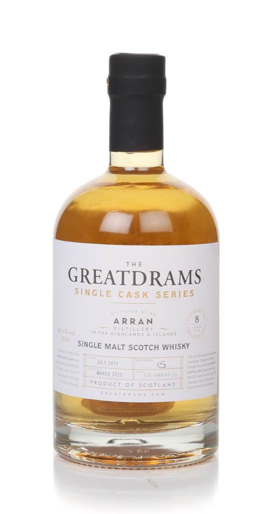 Arran 8 Year Old 2013 (cask GD-ARRAN-13) - Single Cask Series (GreatDrams) product image