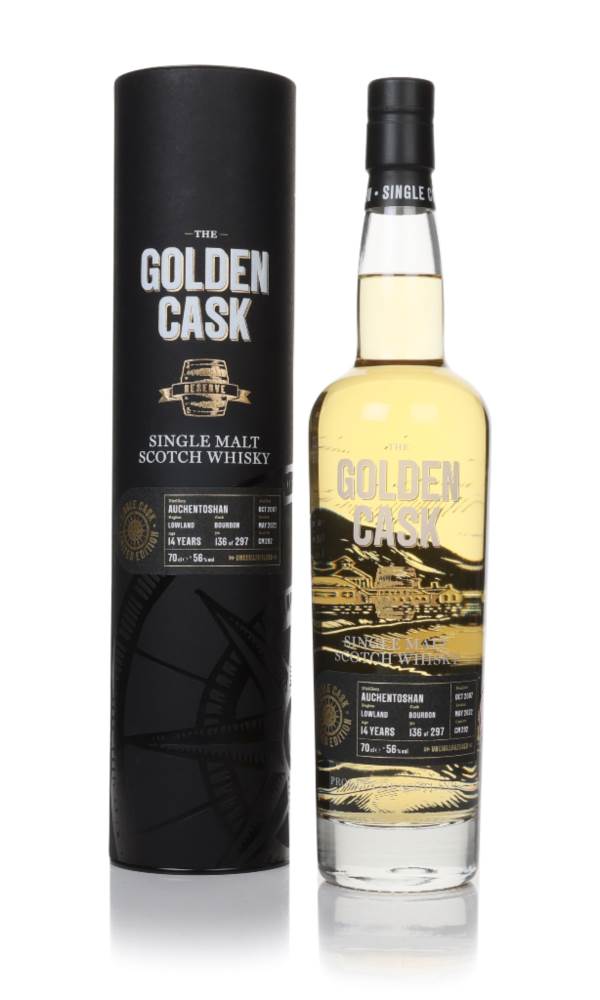 Auchentoshan 14 Year Old 2007 (cask CM292) - The Golden Cask (House of MacDuff) product image