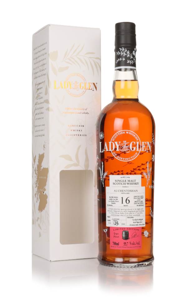 Auchentoshan 16 Year Old 2007 (cask 4204) - Lady of the Glen (Hannah Whisky Merchants) product image