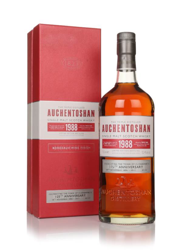 Auchentoshan 1988 Bordeaux Wine Cask Finish - Clydebank 125th Anniversary product image