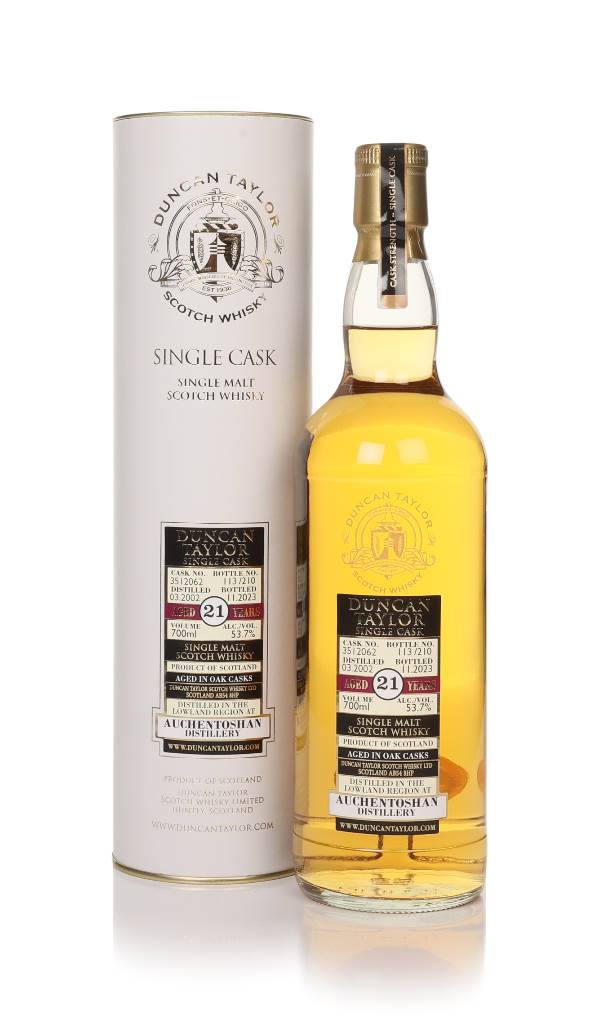 Auchentoshan 21 Year Old 2002 (cask 3512062) - (Duncan Taylor) product image