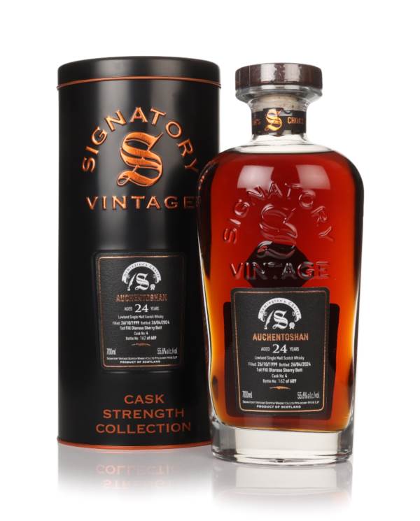 Auchentoshan 24 Year Old 1999 (cask 4) - Cask Strength Collection (Signatory) product image
