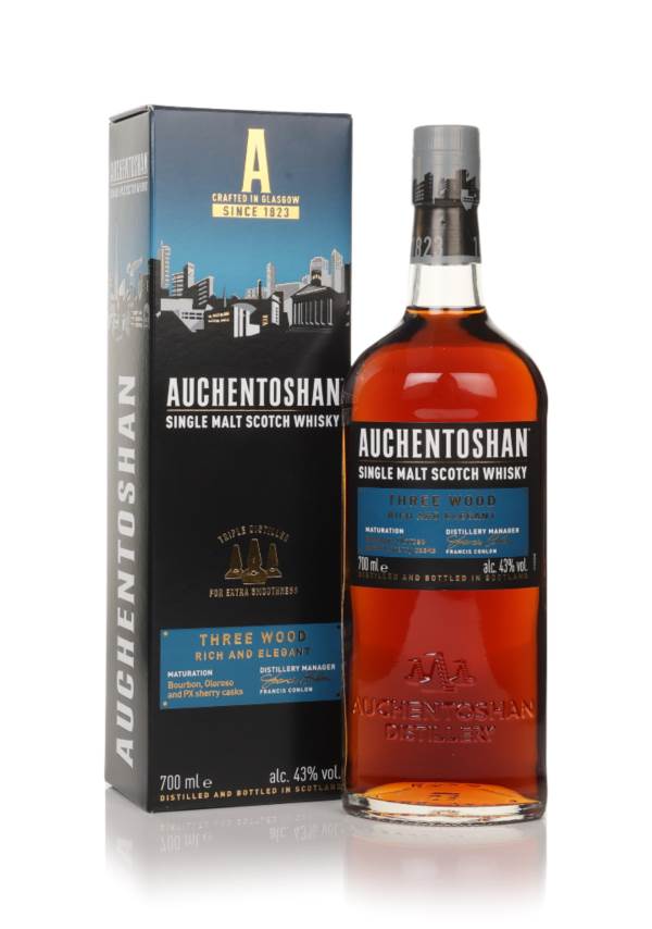Auchentoshan Three Wood (No Box / Torn Label) product image