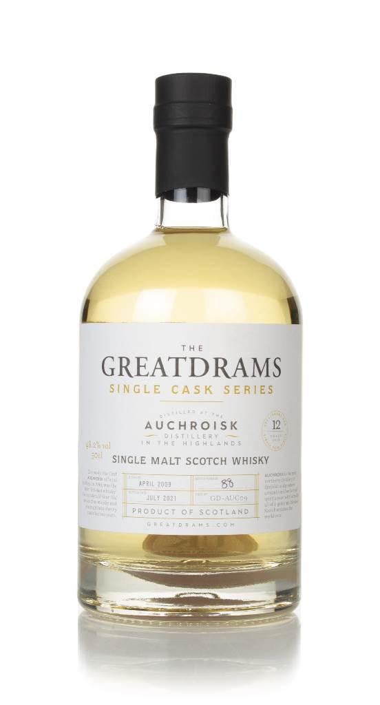 Auchroisk 12 Year Old 2009 (cask GD-AUC09) - Single Cask Series (GreatDrams) product image