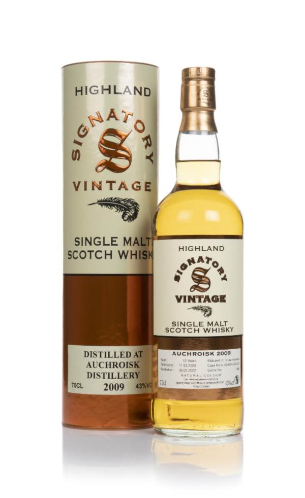 Auchroisk 12 Year Old 2009 (casks 804051 & 804052) - Signatory product image