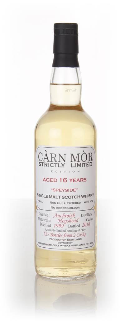 Auchroisk 16 Year Old 1999 - Strictly Limited (Càrn Mòr) product image