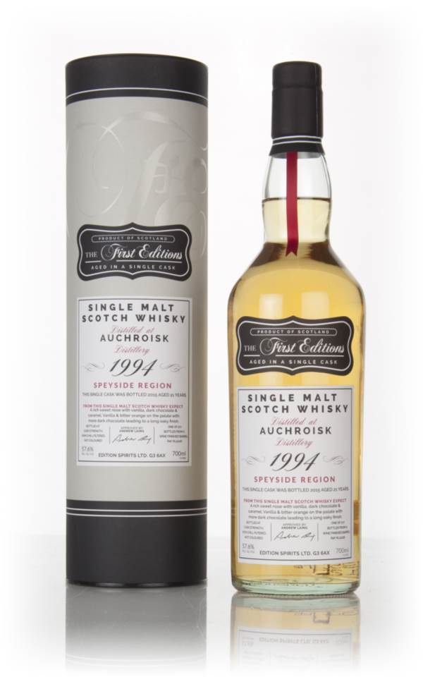 Auchroisk 21 Year Old 1994 (cask 12126) - The First Editions (Hunter Laing) product image