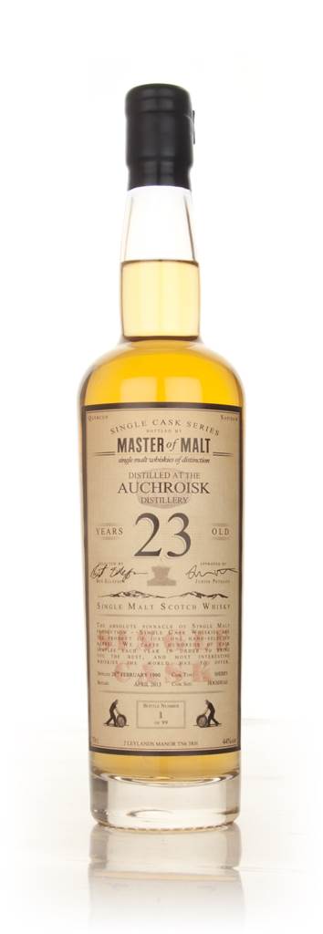 Auchroisk 23 Year Old 1990 - Single Cask (Master of Malt) product image