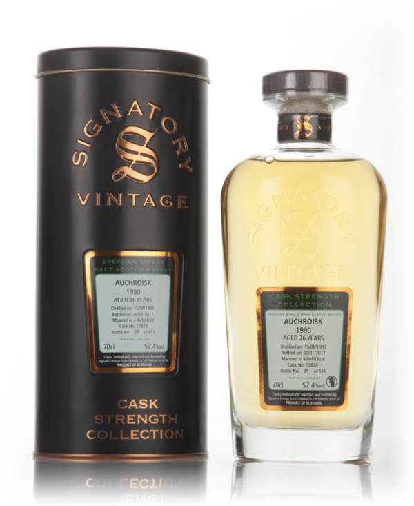 Auchroisk 26 Year Old 1990 (cask 13828) - Cask Strength Collection (Signatory) product image