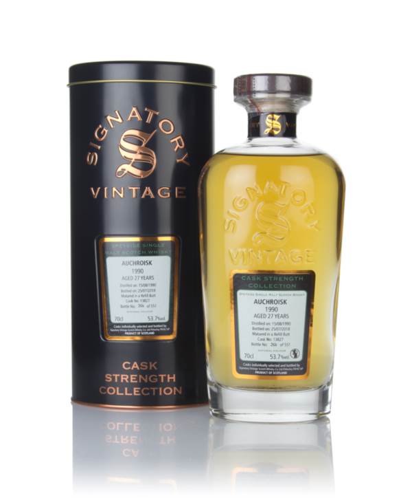 Auchroisk 27 Year Old 1990 (cask 13827) - Cask Strength Collection (Signatory) product image