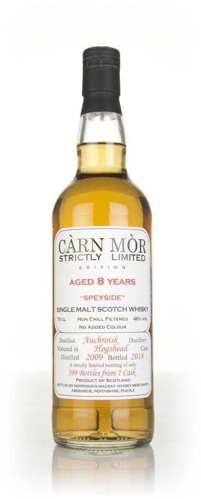 Auchroisk 8 Year Old 2009 - Strictly Limited (Càrn Mòr) product image