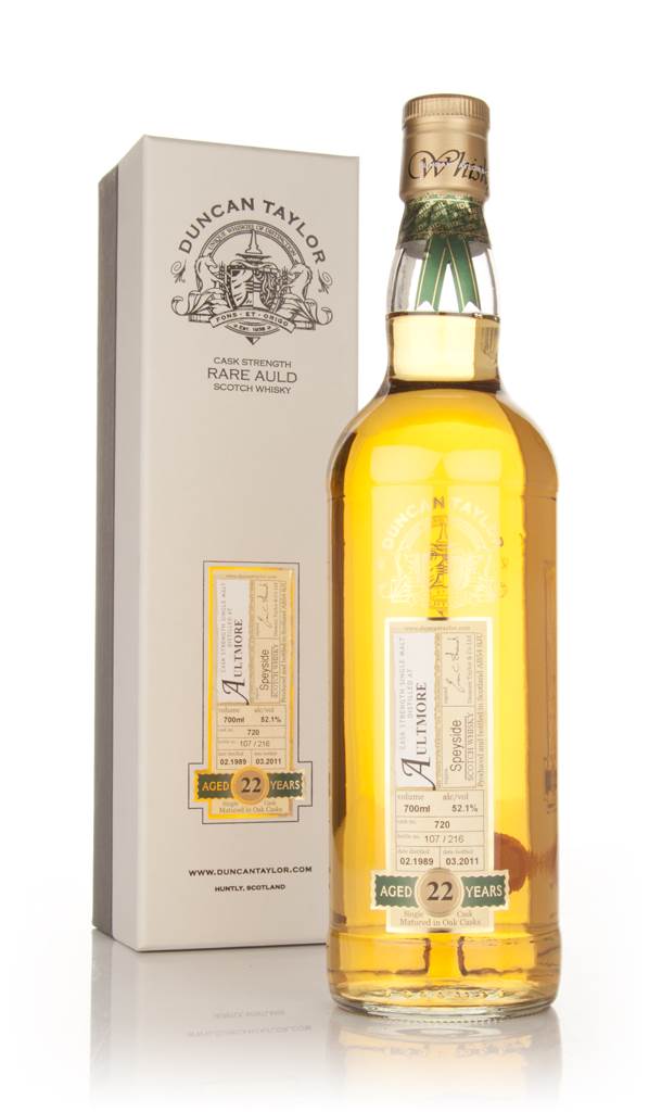 Aultmore 22 Year Old 1989 - Rare Auld (Duncan Taylor) product image