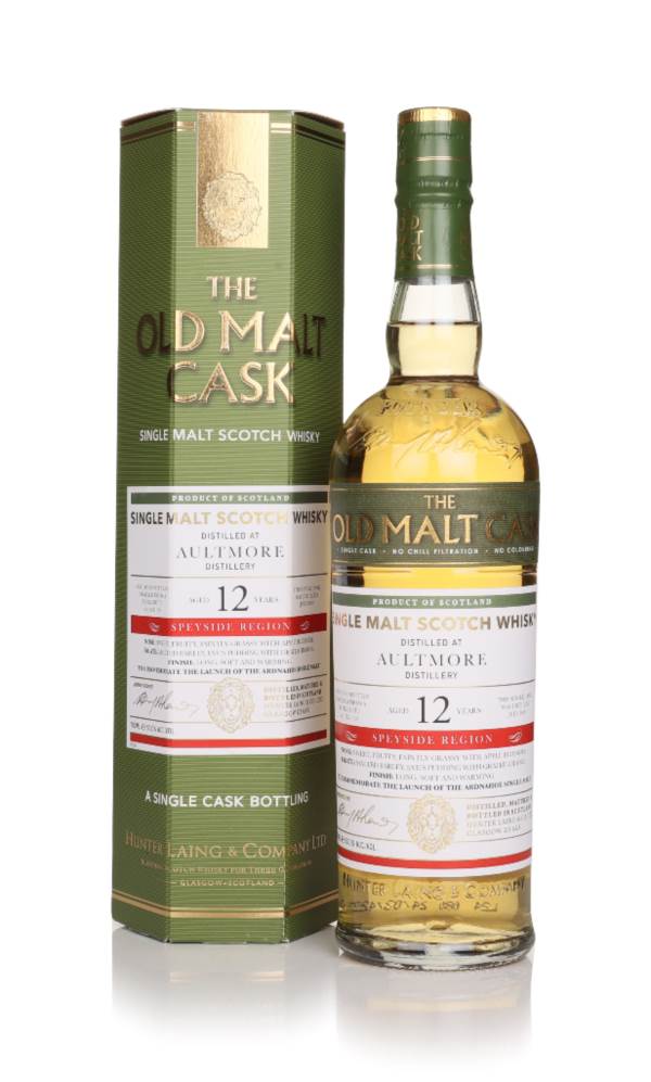 Aultmore 12 Year Old 2010 (cask 21159) - Old Malt Cask (Hunter Laing) product image