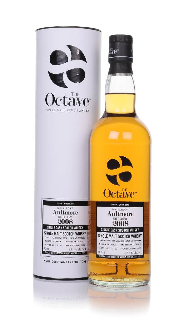 Aultmore 14 Year Old 2008 (cask 9535599) - The Octave (Duncan Taylor) product image