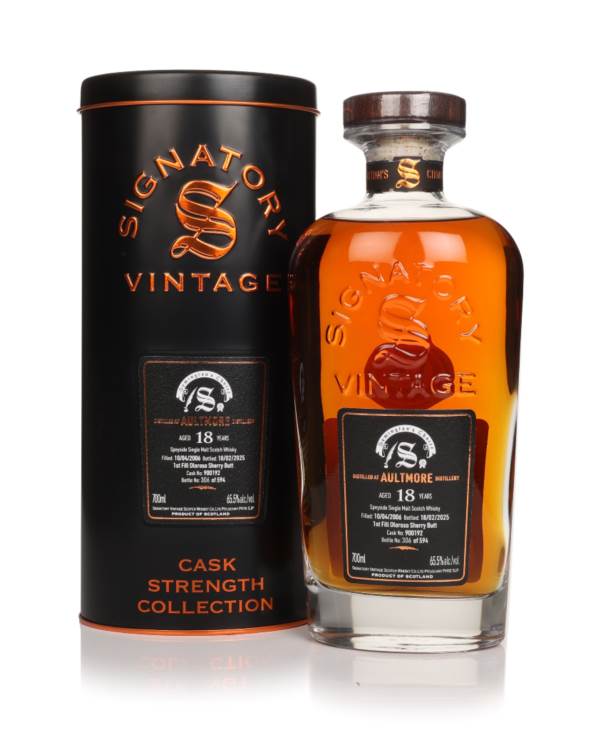 Aultmore 18 Year Old 2006 (cask 900192) - Cask Strength Collection (Signatory) product image