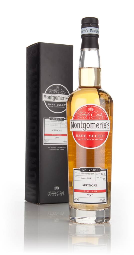 Aultmore 23 Year Old 1991 (cask 7410) - Rare Select (Montgomerie's) product image