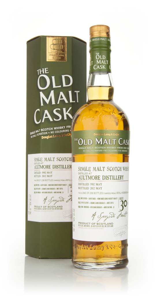 Aultmore 30 Year Old 1982 Cask 8533 - Old Malt Cask (Douglas Laing) product image