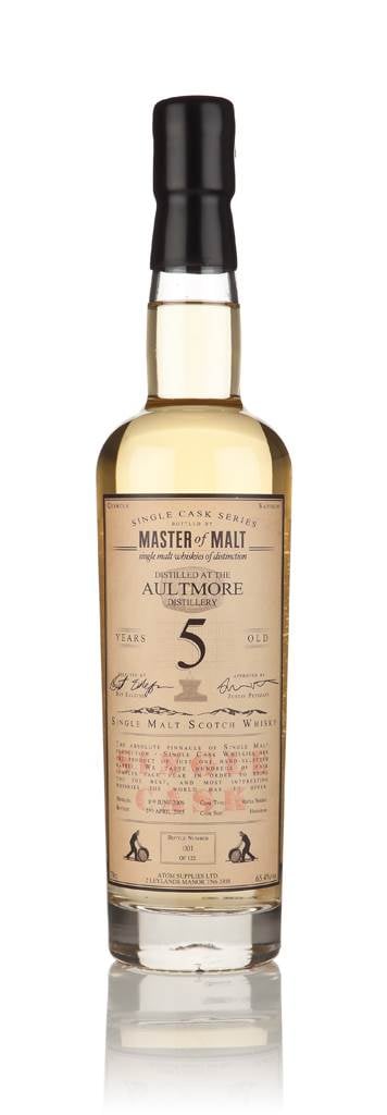 Aultmore 5 Year Old 2009 - Single Cask (Master of Malt) product image