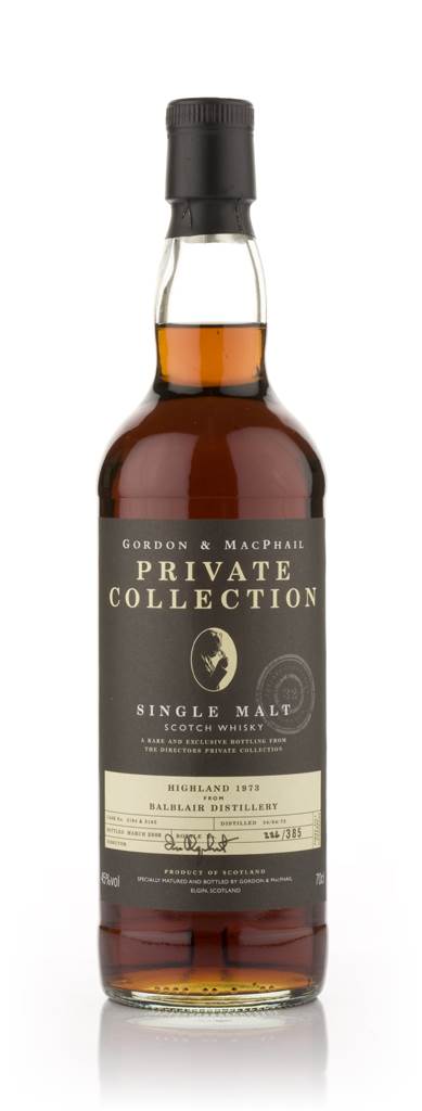 Balblair 1973 - Private Collection (Gordon and MacPhail) product image
