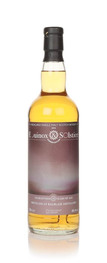 Balblair 15 Year Old Equinox & Solstice Summer 2023 (Decadent Drinks) product image
