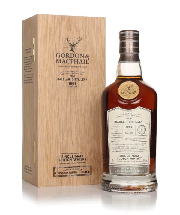 Balblair 31 Year Old 1993 (cask 1961) - Connoisseurs Choice (Gordon & MacPhail) product image