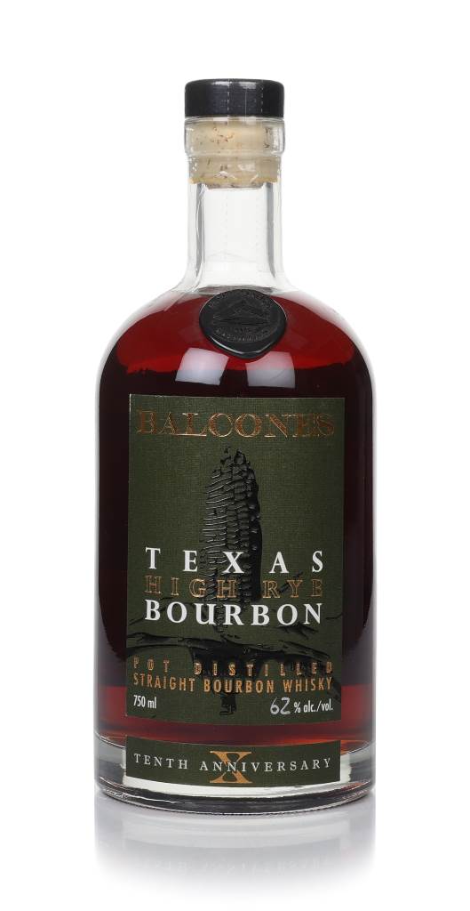 Balcones Texas High Rye Bourbon - Tenth Anniversary product image