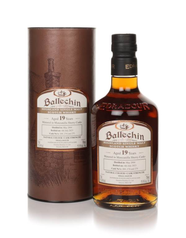 Ballechin 19 Year Old 2004 (casks 269, 274 & 275) Manzanilla Casks Small Batch product image