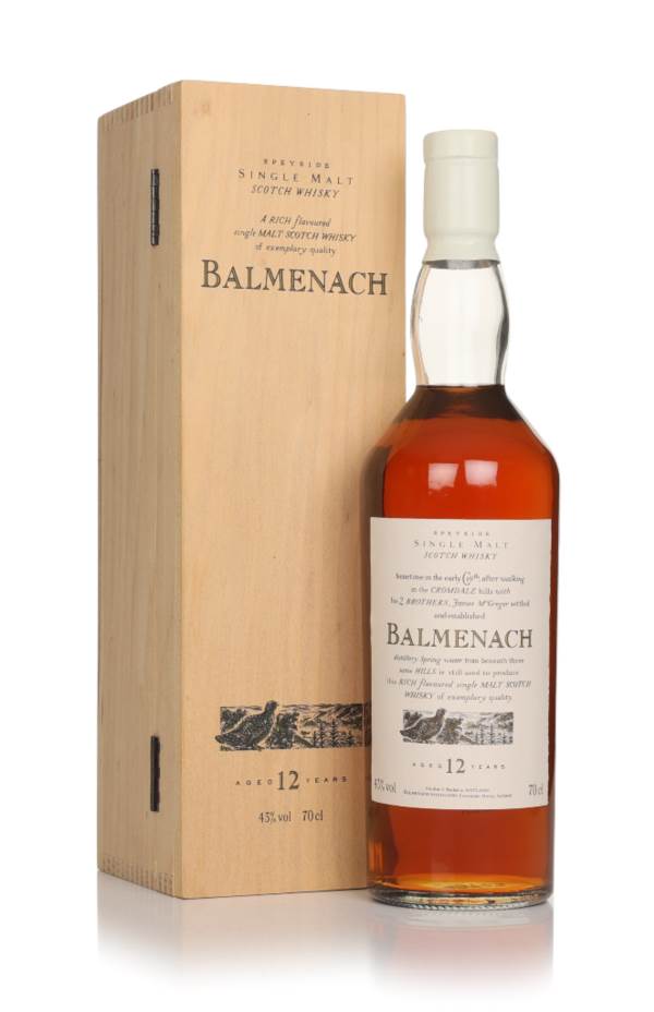 Balmenach 12 Year Old - Flora and Fauna (with White Cap and Wooden Box) product image
