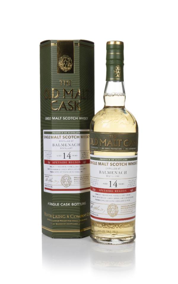 Balmenach 14 Year Old 2007 (cask 18695) - Old Malt Cask (Hunter Laing) product image