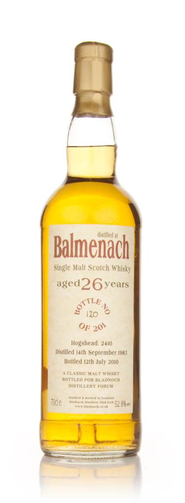 Balmenach 26 Year Old 1983 Cask 2410 (Bladnoch) product image