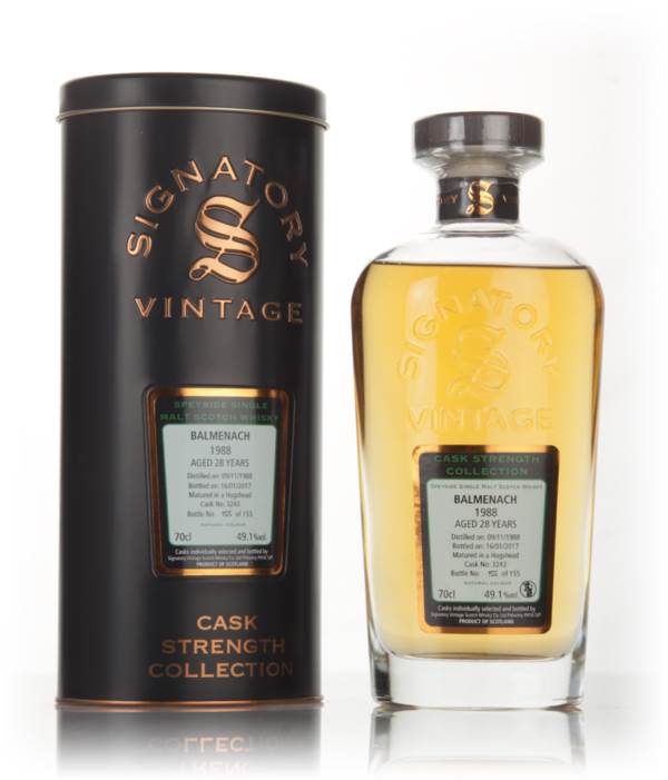 Balmenach 28 Year Old 1988 (cask 3243) - Cask Strength Collection (Signatory) product image