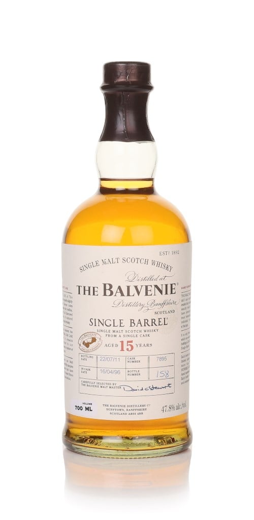 Balvenie 15 Year Old 1996 (cask 7895) Single Barrel - Rare Craft Roadshow