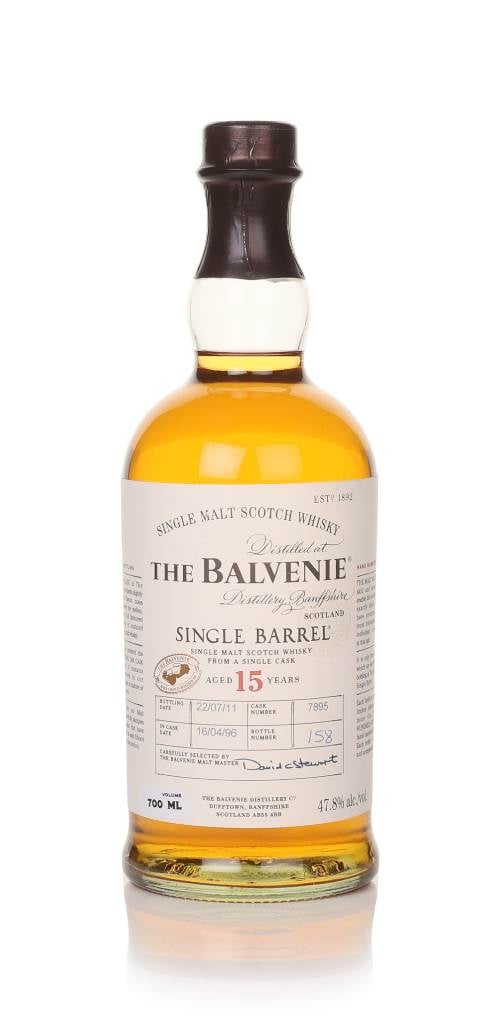 Balvenie 15 Year Old 1996 (cask 7895) Single Barrel - Rare Craft Roadshow product image